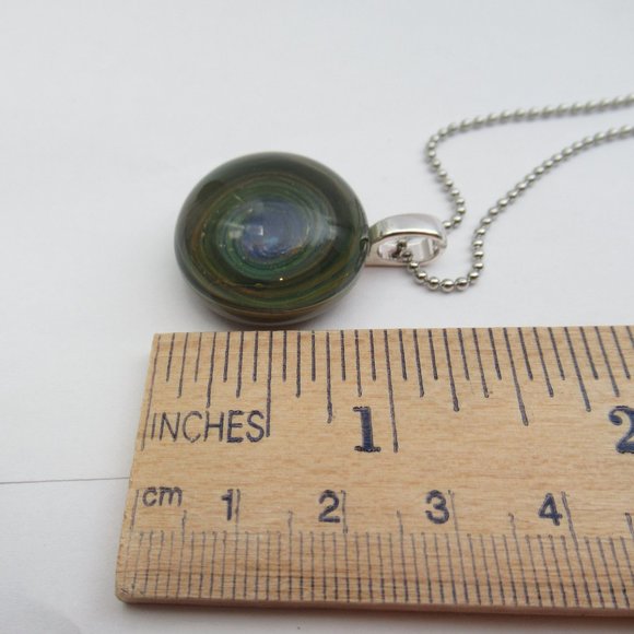 Borosilicate Glass Pendant Necklace - Picture 6 of 11